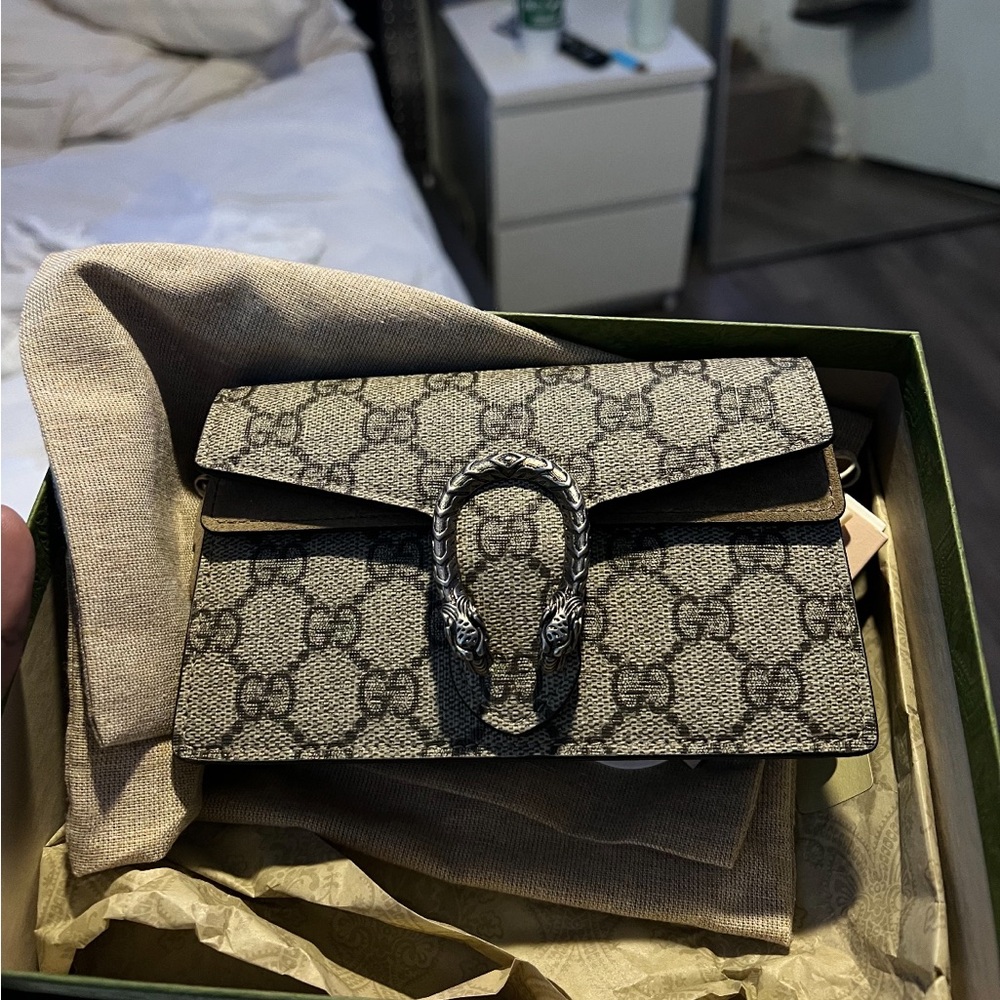 Gucci Black and Gray Women's Wallet